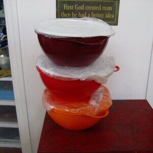 TUPPERWARE 19cup THATSA BOWL W/SEAL COLOR CHOICE MIP